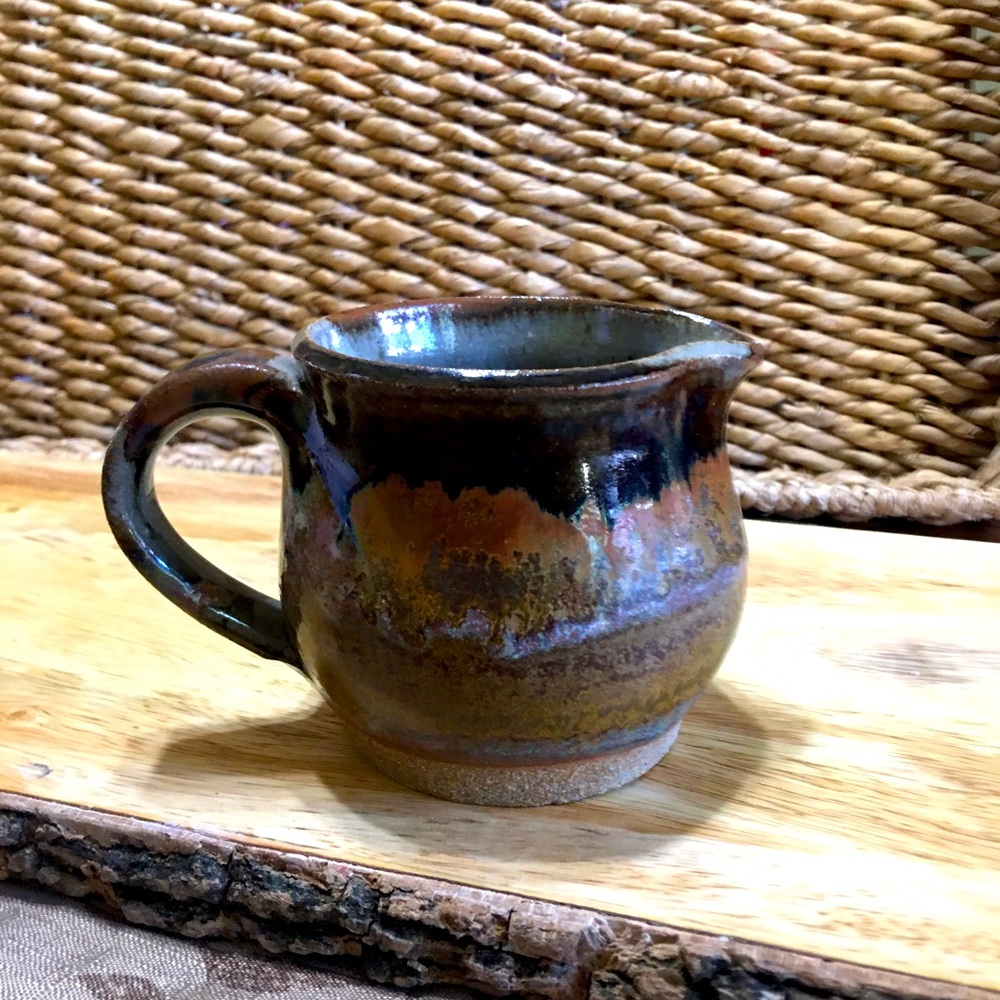 Tollefson Vintage Signed Pottery Creamer